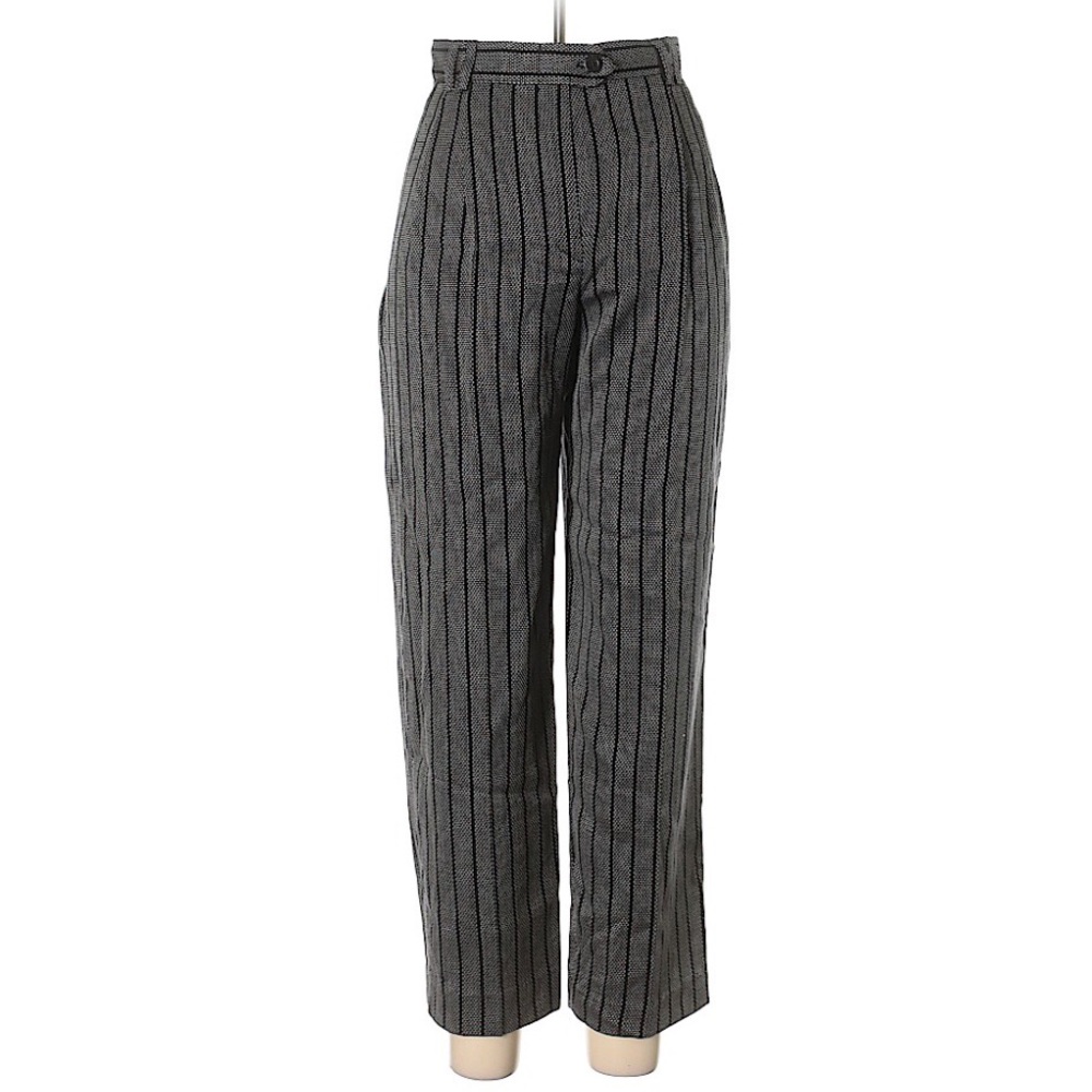ESCADA wool/silk blend pinstriped trousers, EU 40
